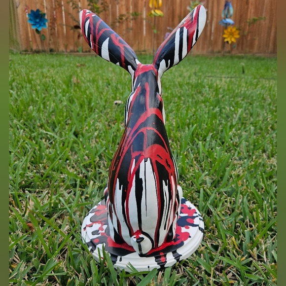 Custom Artwork Rabbit Sculpture - Picture 3 of 13